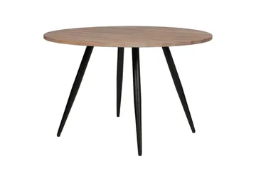 Bordsskiva Tablo Ek 120x120 cm - Oljegrå - Möbler - Tillbehör & accessoarer - Bordstillbehör - Bordsskiva