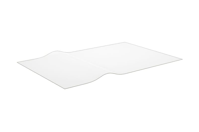 Bordsskydd genomskinligt 100x60 cm 2 mm PVC - Transparent - Bordstillbehör