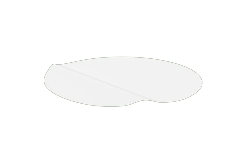 Bordsskydd genomskinligt Ã˜ 100 cm 2 mm PVC - Transparent - Möbler - Tillbehör & accessoarer - Bordstillbehör