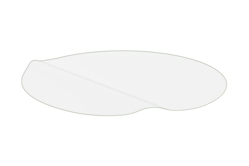 Bordsskydd matt Ã˜ 100 cm 2 mm PVC - Transparent - Bordstillbehör