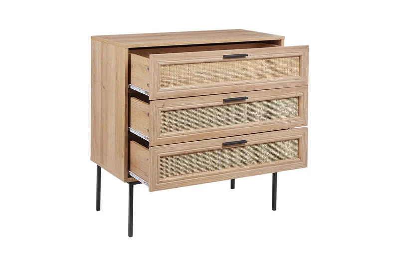 Byrå Pasco med 3 lådor - Förvaring - Förvaringsmöbler - Byrå
