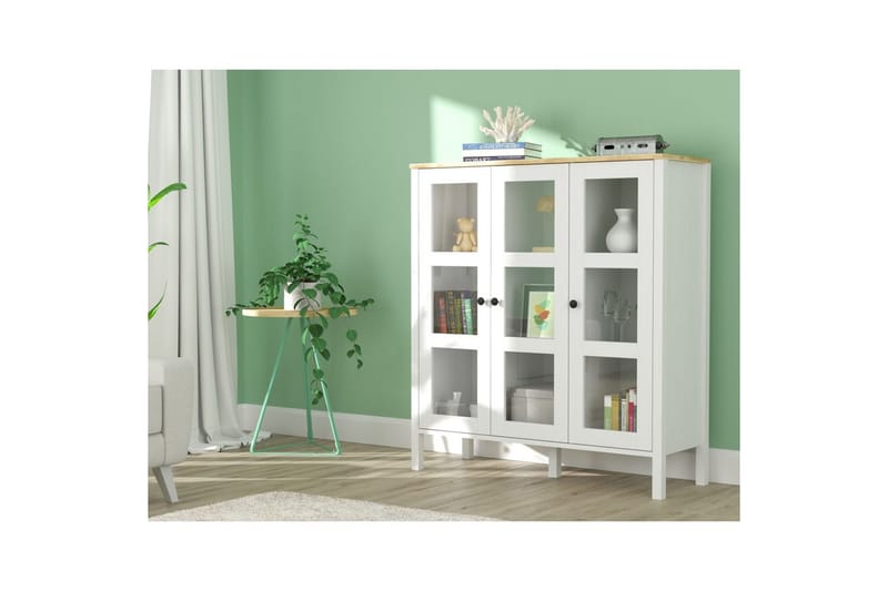 Cadrel Bokhylla 112 cm - Natur/Vit - Förvaring - Hyllor - Bokhylla