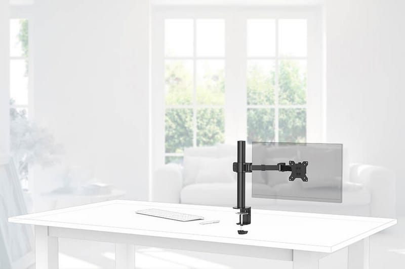 HAMA Monitorfäste För En Bildskärm XL Svart 13-32 - Möbler - Tillbehör & accessoarer - Bordstillbehör