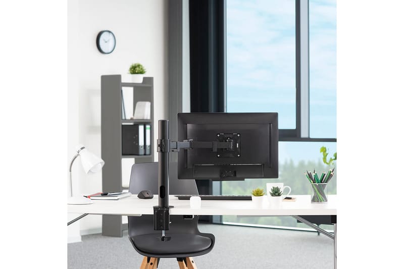 HAMA Monitorfäste För En Bildskärm XL Svart 13-32 - Möbler - Tillbehör & accessoarer - Bordstillbehör