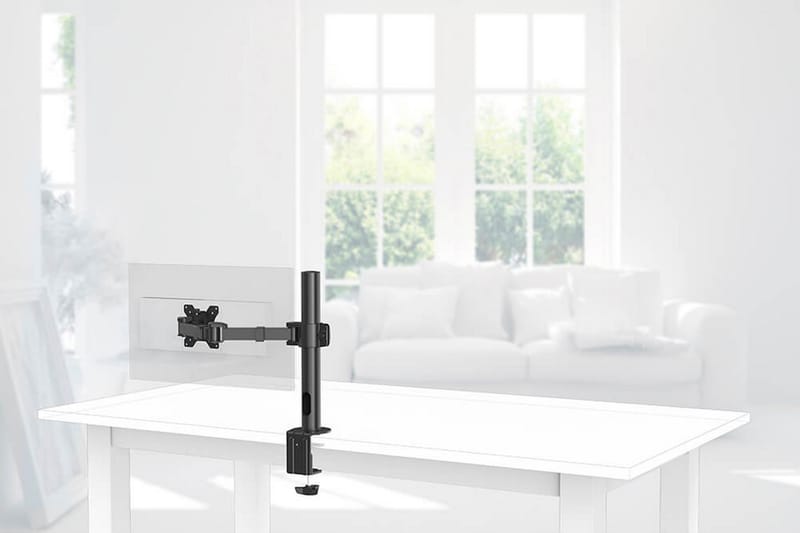 HAMA Monitorfäste För En Bildskärm XL Svart 13-32 - Möbler - Tillbehör & accessoarer - Bordstillbehör
