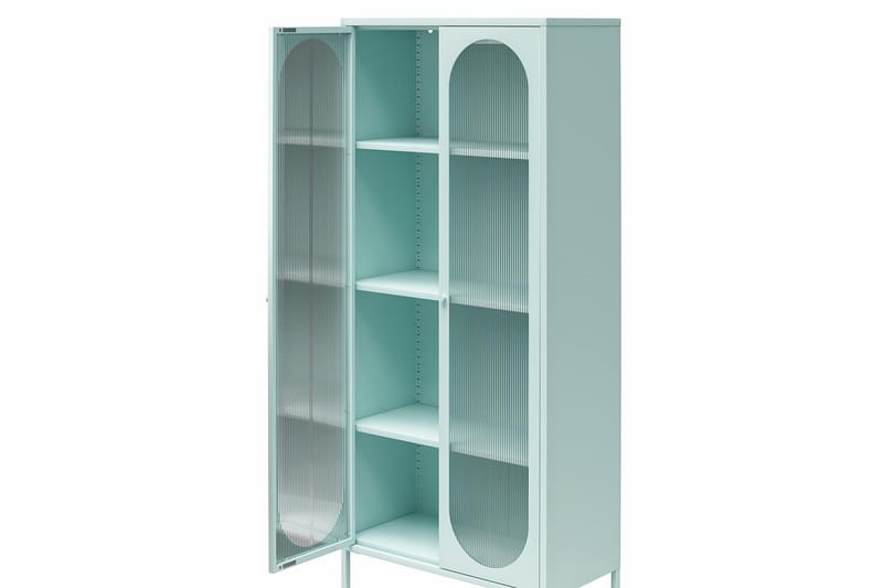 Högskåp Luna Himmelsblå - Himmelsblå - Möbler - Tillbehör & accessoarer - Bordstillbehör
