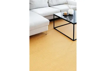 Lyyra Matta 80x250 cm Gul - Vm Carpet - Textilier & mattor - Mattor - Små mattor