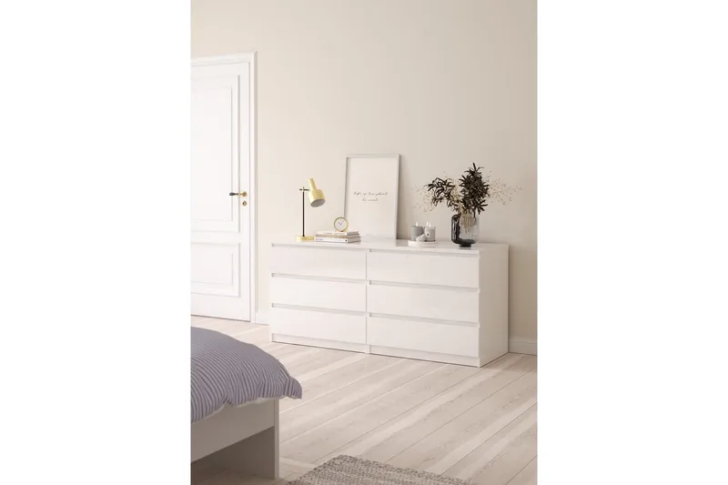 Salomns Byrå 70,1 cm - Vit - Förvaring - Förvaringsmöbler - Byrå