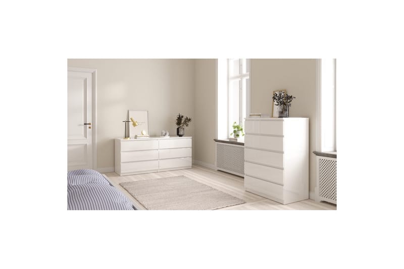 Salomns Byrå 70,1 cm - Vit - Förvaring - Förvaringsmöbler - Byrå