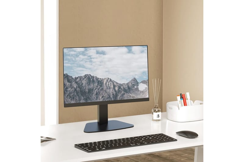 Monitorarm Skrivbordsfäste Desire2 Max Belastning 12 kg Svart - Svart - Möbler - Tillbehör & accessoarer - Bordstillbehör