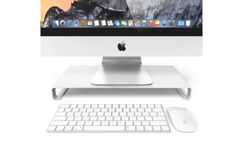 Monitorställ Desire2 Riser Universal Silver - Silver - Möbler - Tillbehör & accessoarer - Bordstillbehör