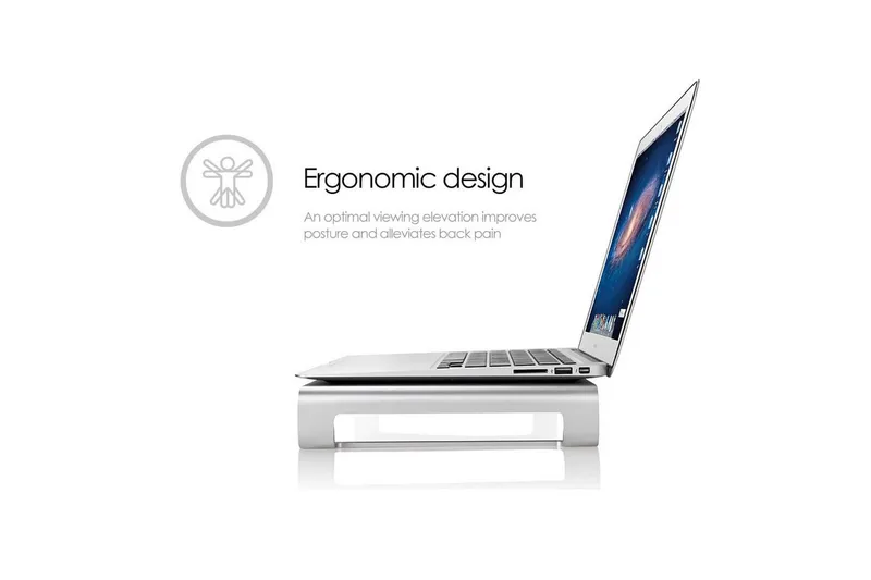 Monitorställ Desire2 Riser Universal Silver - Silver - Möbler - Tillbehör & accessoarer - Bordstillbehör