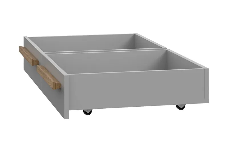 Ahmetbay Sänglåda 2-pack - Grå/Brun - Möbler - Tillbehör & accessoarer - Sängtillbehör