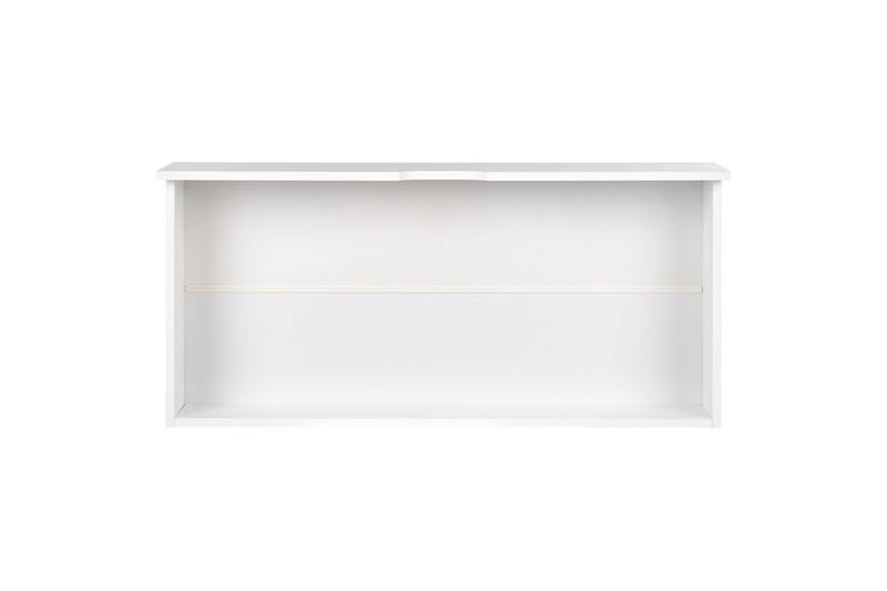 Förvaringslådor för säng Olendon set om 2 Vit - Vit - Möbler - Tillbehör & accessoarer - Sängtillbehör - Ribbottnar