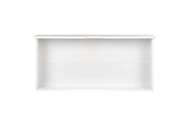 Förvaringslådor för säng Olendon set om 2 Vit - Vit - Möbler - Tillbehör & accessoarer - Sängtillbehör - Ribbottnar