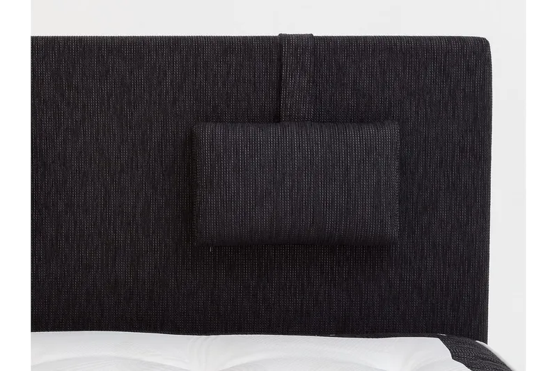 Lucky Liten Nackkudde Svart/Grå 2 Pack