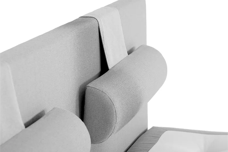 Lucky Stor Nackkudde Grå 2 Pack - Möbler - Tillbehör & accessoarer - Sängtillbehör - Nackkudde