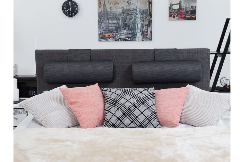 LUX Bas Stor Nackkudde 1-pack Grå - Möbler - Tillbehör & accessoarer - Sängtillbehör - Nackkudde