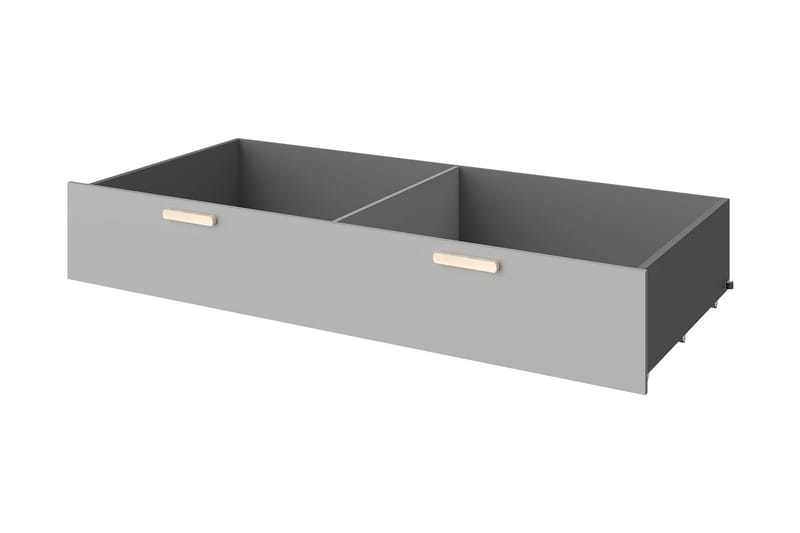 Pok Sänglåda 200x83x32 cm - Svart/Grå - Möbler - Tillbehör & accessoarer - Sängtillbehör