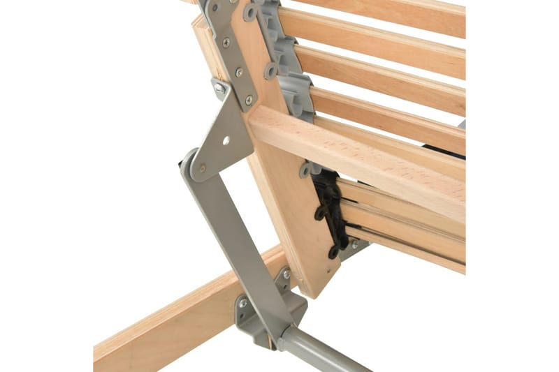Elektrisk ribbotten med 28 ribbor 7 zoner 90x200 cm - Grå - Möbler - Tillbehör & accessoarer - Sängtillbehör - Ribbottnar