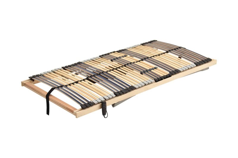Elektrisk ribbotten med 42 ribbor 7 zoner 70x200 cm - Grå - Möbler - Tillbehör & accessoarer - Sängtillbehör - Ribbottnar