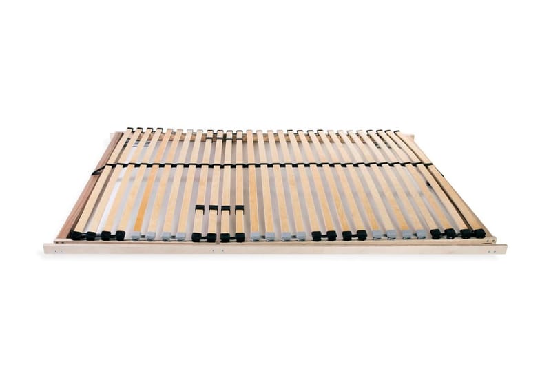 Ribbotten med 28 ribbor 7 zoner 140x200 cm - Brun - Möbler - Tillbehör & accessoarer - Sängtillbehör - Ribbottnar
