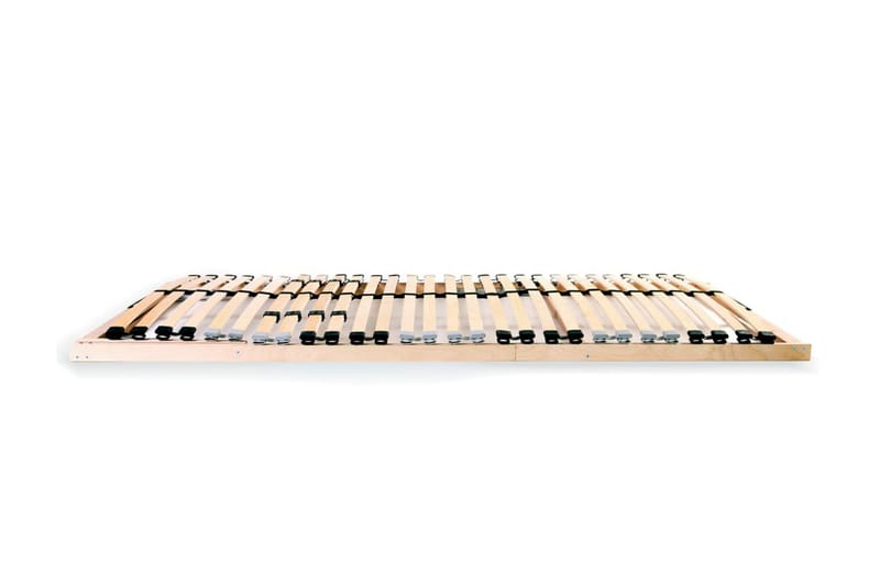 Ribbotten med 28 ribbor 7 zoner 80x200 cm - Brun - Möbler - Tillbehör & accessoarer - Sängtillbehör - Ribbottnar