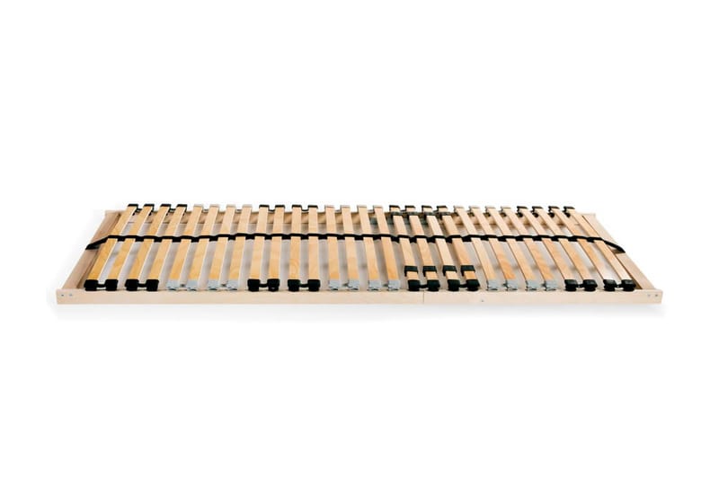 Ribbotten med 28 ribbor 7 zoner 80x200 cm - Brun - Möbler - Tillbehör & accessoarer - Sängtillbehör - Ribbottnar