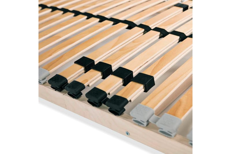 Ribbotten med 28 ribbor 7 zoner 80x200 cm - Brun - Möbler - Tillbehör & accessoarer - Sängtillbehör - Ribbottnar