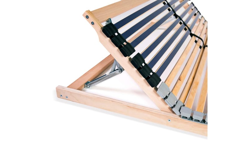 Ribbotten med 42 ribbor 7 zoner 100x200 cm - Blå - Möbler - Tillbehör & accessoarer - Sängtillbehör - Ribbottnar