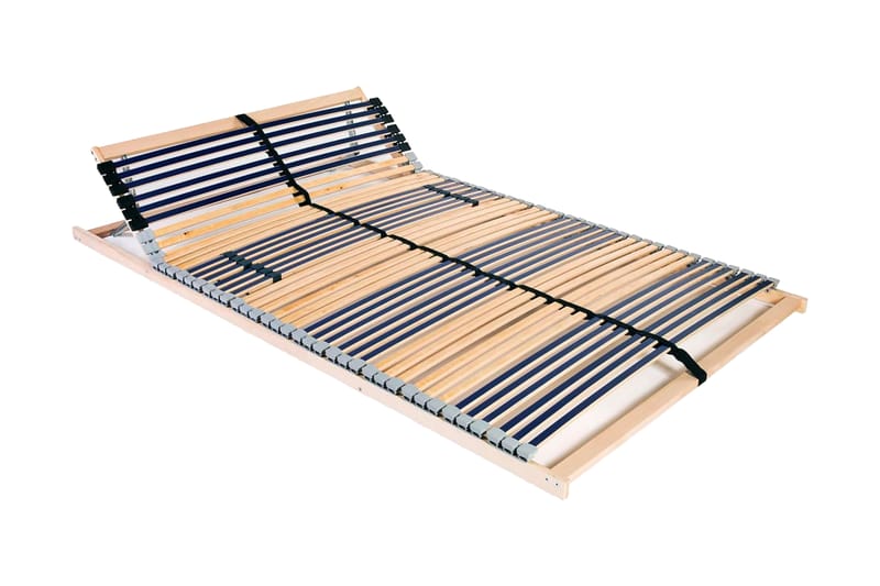 Ribbotten med 42 ribbor 7 zoner 100x200 cm - Blå - Möbler - Tillbehör & accessoarer - Sängtillbehör - Ribbottnar