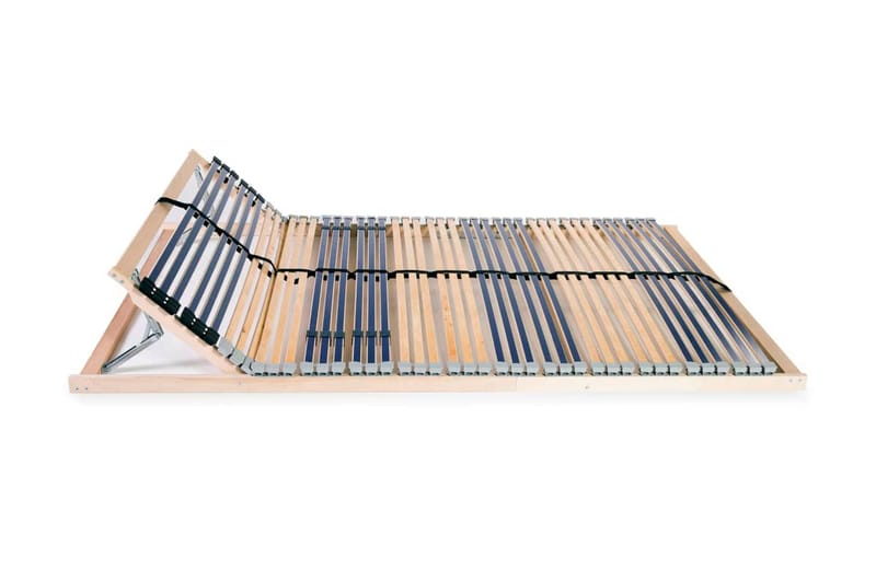 Ribbotten med 42 ribbor 7 zoner 100x200 cm - Blå - Möbler - Tillbehör & accessoarer - Sängtillbehör - Ribbottnar