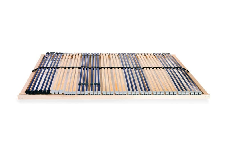 Ribbotten med 42 ribbor 7 zoner 120x200 cm - Blå - Möbler - Tillbehör & accessoarer - Sängtillbehör - Ribbottnar