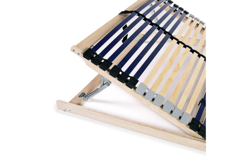 Ribbotten med 42 ribbor 7 zoner 140x200 cm - Blå - Möbler - Tillbehör & accessoarer - Sängtillbehör - Ribbottnar