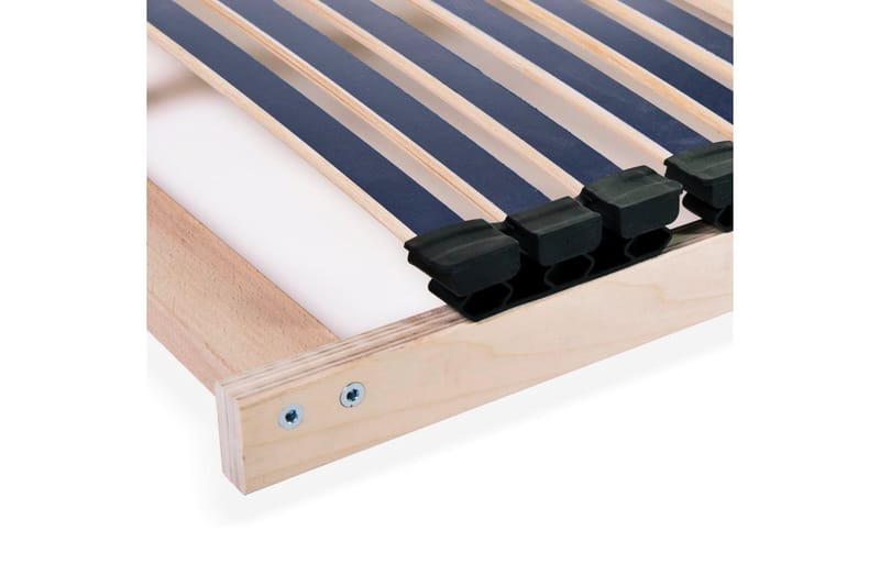 Ribbotten med 42 ribbor 7 zoner 140x200 cm - Blå - Möbler - Tillbehör & accessoarer - Sängtillbehör - Ribbottnar