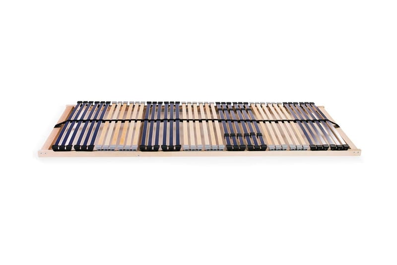 Ribbotten med 42 ribbor 7 zoner 80x200 cm - Brun - Möbler - Tillbehör & accessoarer - Sängtillbehör - Ribbottnar