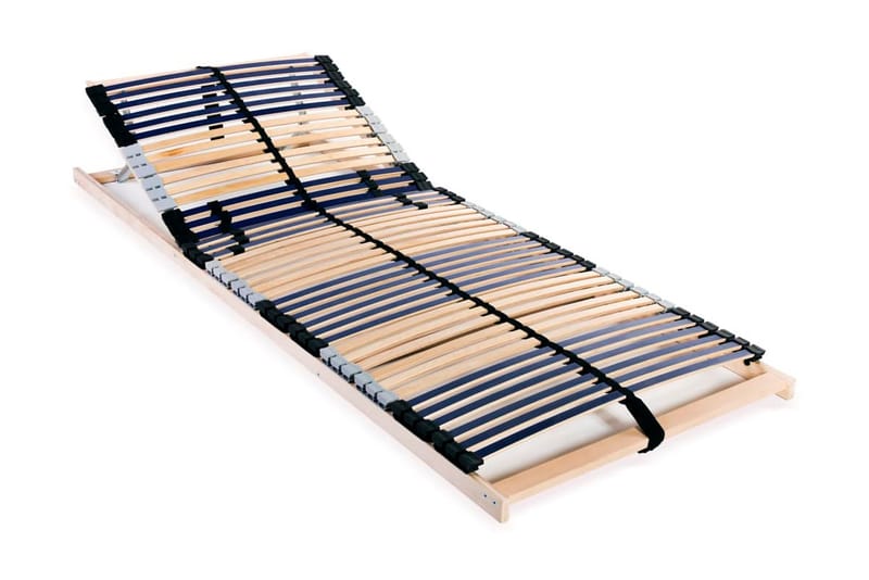 Ribbotten med 42 ribbor 7 zoner 90x200 cm - Blå - Möbler - Tillbehör & accessoarer - Sängtillbehör - Ribbottnar