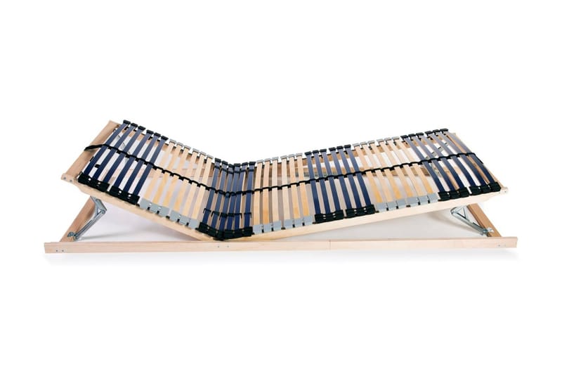 Ribbotten med 42 ribbor 7 zoner 90x200 cm - Blå - Möbler - Tillbehör & accessoarer - Sängtillbehör - Ribbottnar