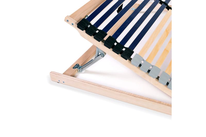 Ribbotten med 42 ribbor 7 zoner 90x200 cm - Blå - Möbler - Tillbehör & accessoarer - Sängtillbehör - Ribbottnar