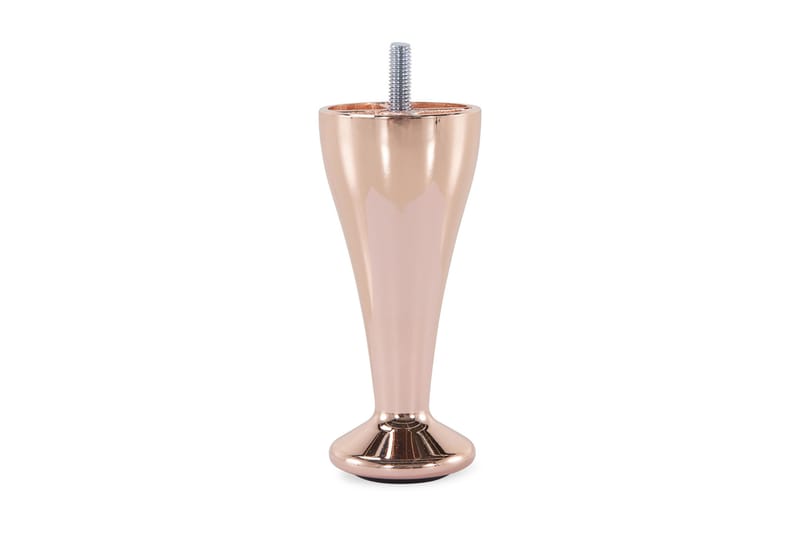 Sängben 12 cm 4-Pack Rosé - Roséguld - Möbler - Tillbehör & accessoarer - Sängtillbehör - Sängben