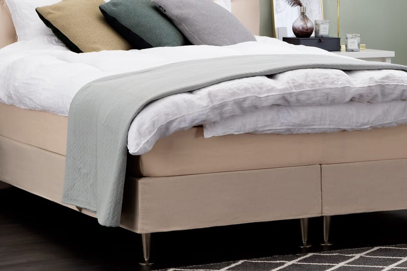 Sängben 13 cm 4-pack - Grå|Beige - Möbler - Tillbehör & accessoarer - Sängtillbehör - Sängben