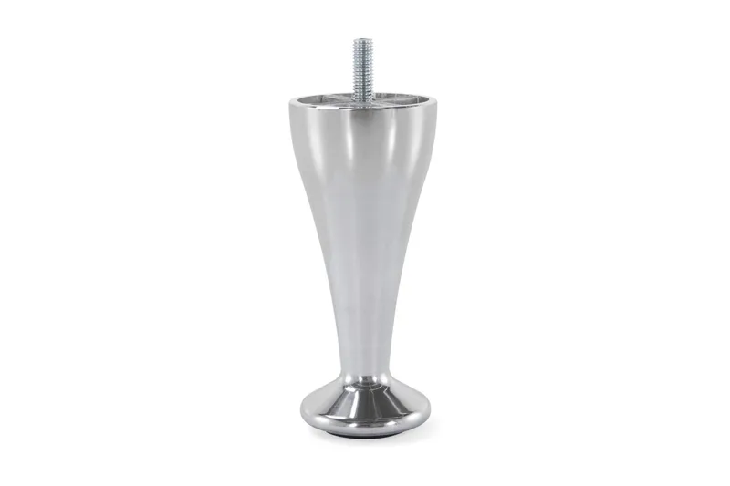 Sängben 4-Pack 12 cm, Silver