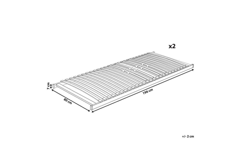 Sängbotten med spjälor Vouziers - 160x200 cm - Möbler - Tillbehör & accessoarer - Sängtillbehör - Ribbottnar