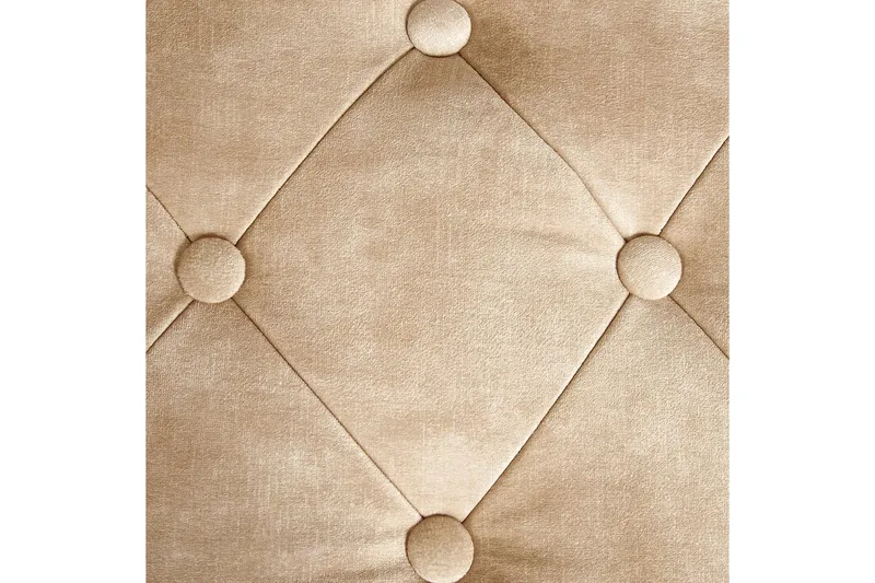 Sittbänk Roseville Beige/guld - Beige/guld - Möbler - Tillbehör & accessoarer - Sängtillbehör