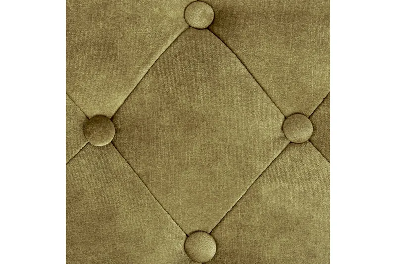 Sittbänk Roseville Grön/guld - Grön/guld - Möbler - Vardagsrum - Stolar & sittmöbler - Sittbänk