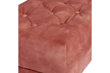 Sittbänk Roseville Rosa/guld - Rosa/guld - Möbler - Vardagsrum - Stolar & sittmöbler - Sittbänk