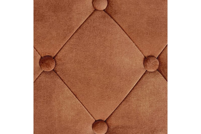 Sittbänk Roseville Rött/guld - Rött/guld - Möbler - Vardagsrum - Stolar & sittmöbler - Sittbänk