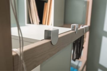 Stige Vägghängd Sängförvaring med Hyllor i Trä - Natur - Möbler - Tillbehör & accessoarer - Sängtillbehör