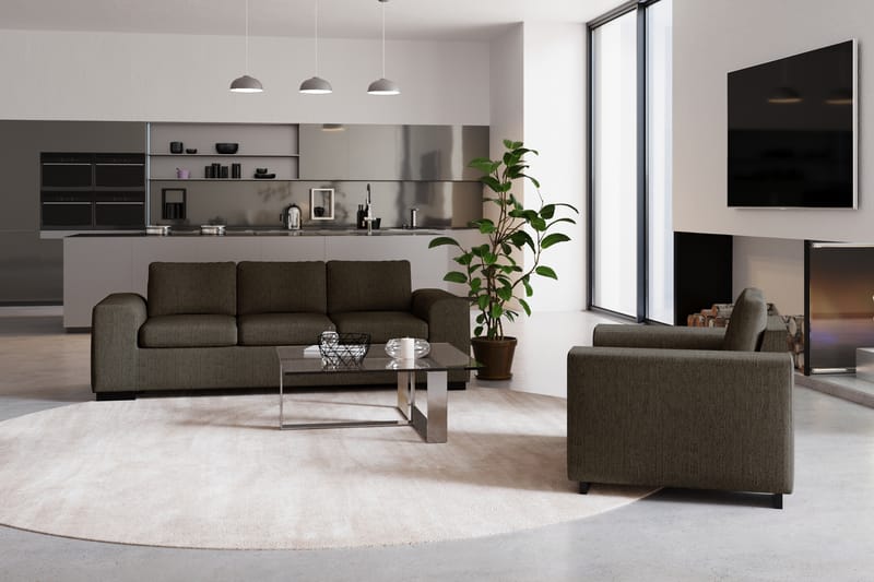 CONNECT Nackstöd Rund Brun - Möbler - Tillbehör & accessoarer - Sofftillbehör