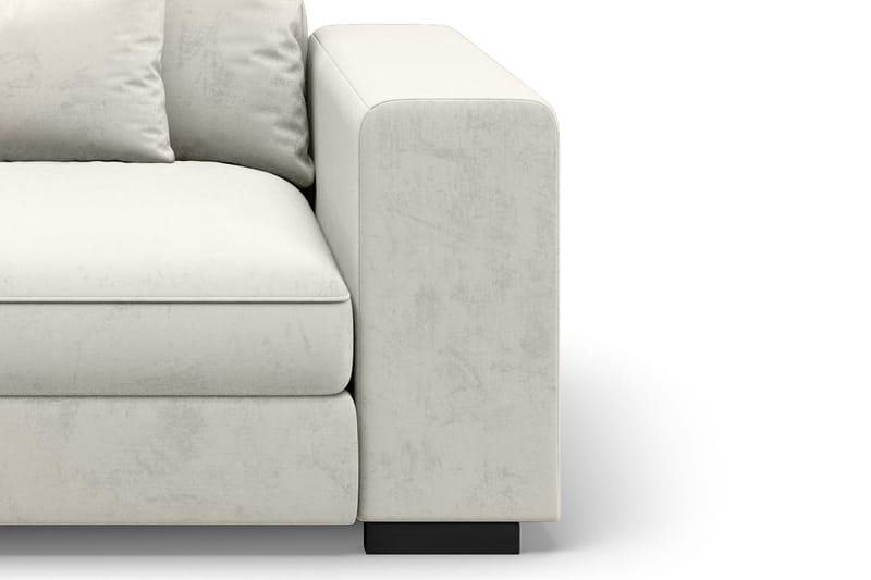 Dubai Armstöd Höger Sammet - Vit - Möbler - Tillbehör & accessoarer - Sofftillbehör
